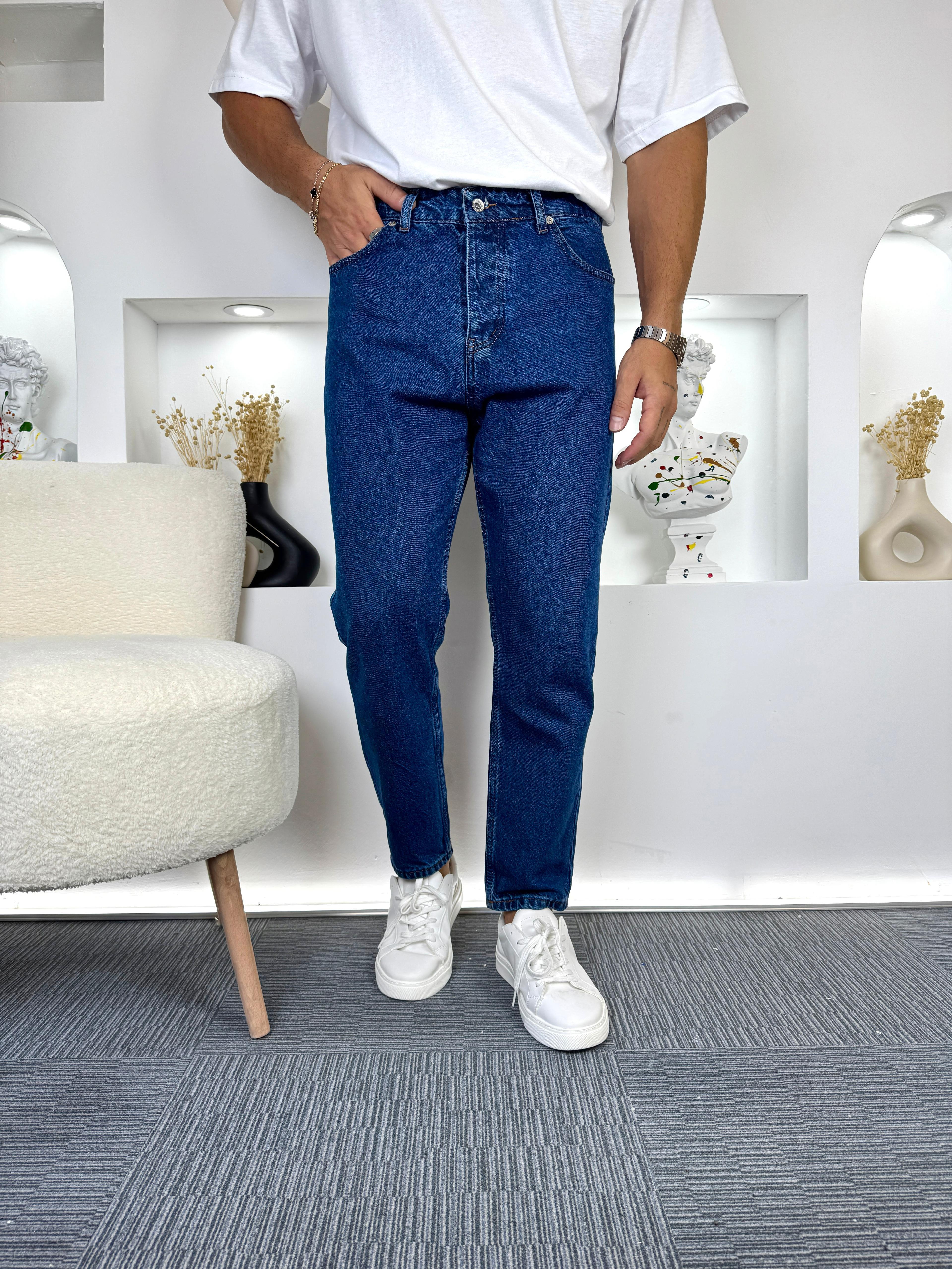 Koyu Mavi Boyfriend KP Jean