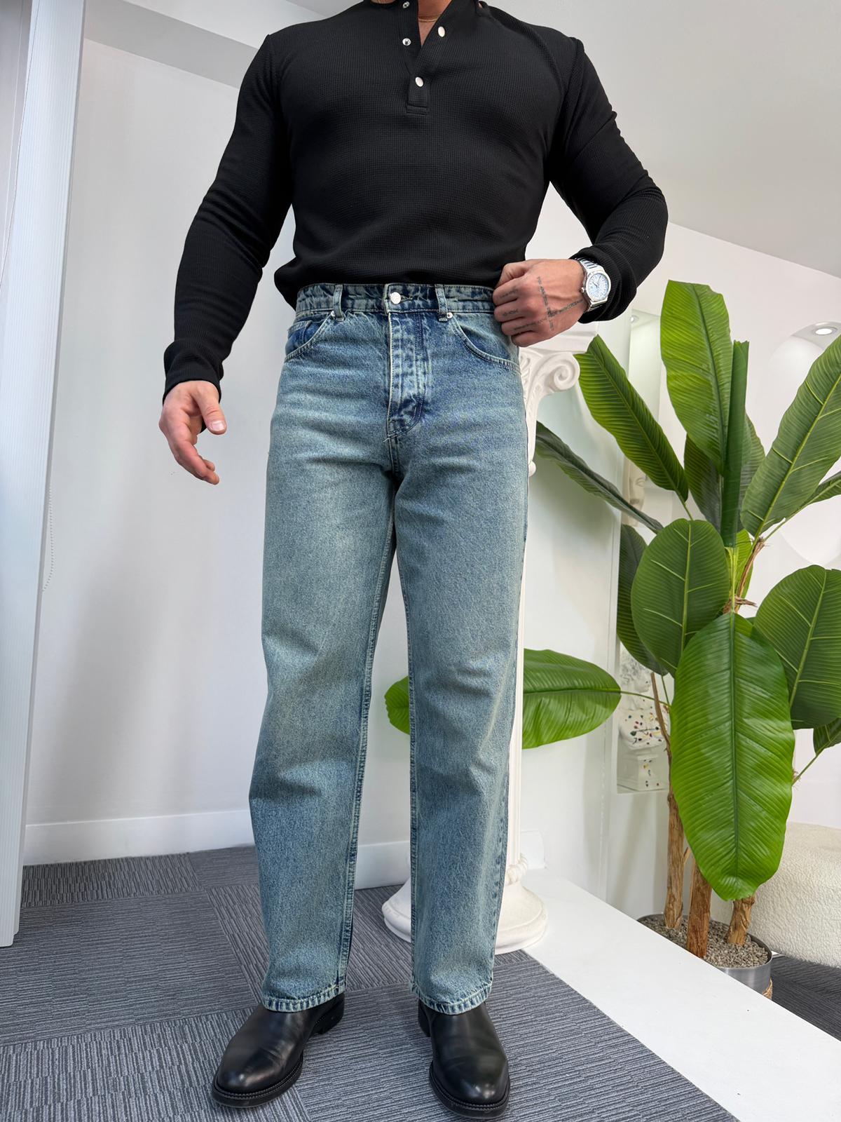 Yeşil Tint GG Basic Regular Jean