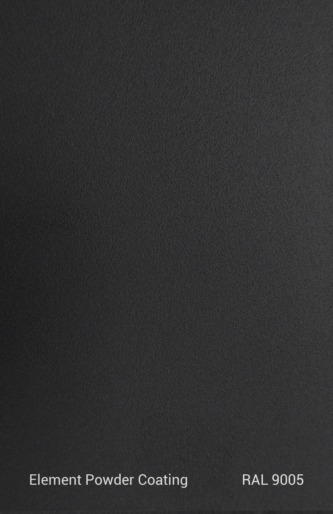 PE HAA RAL 9005 TEXTURE