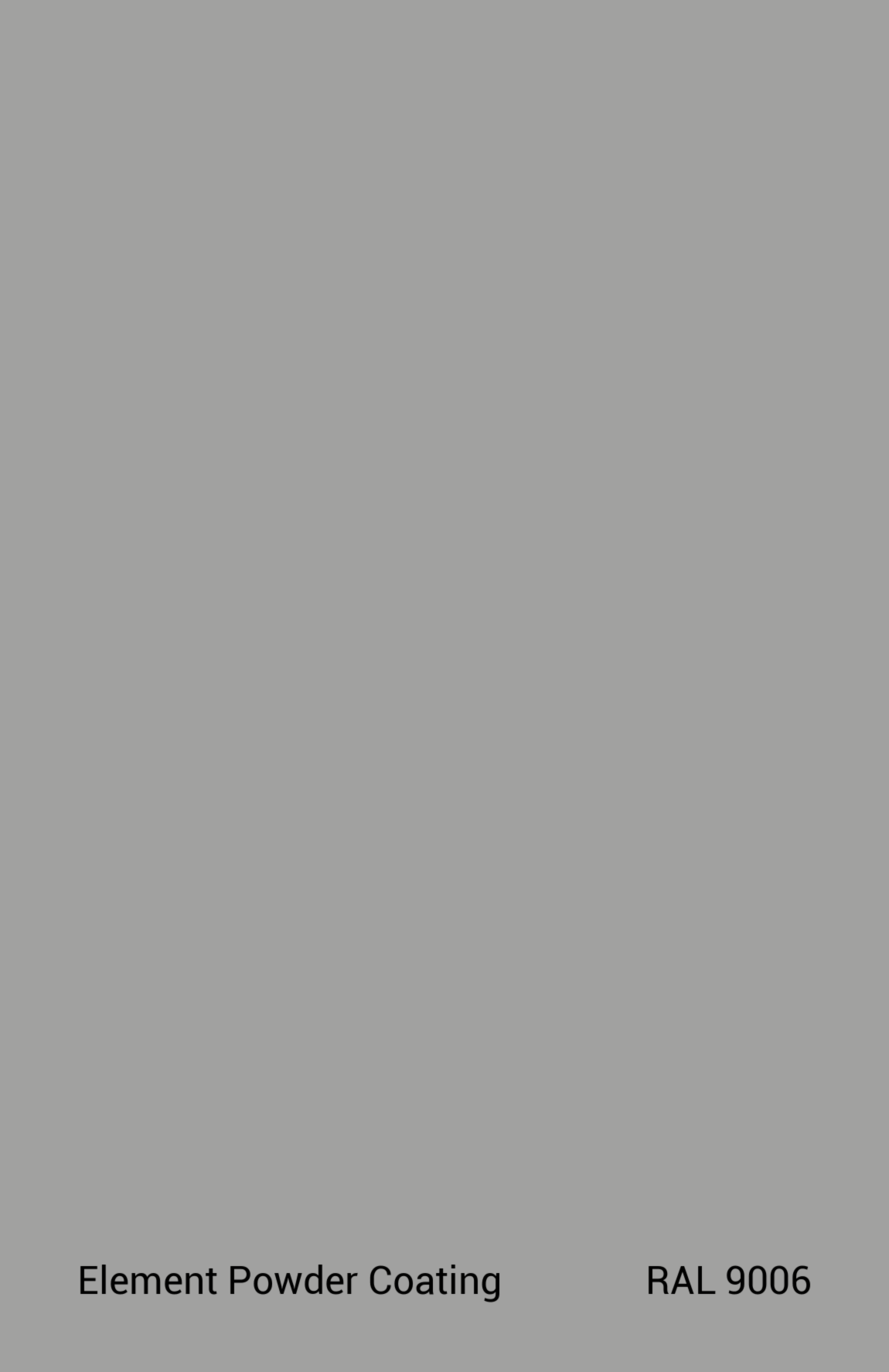 PE TGIC METALİK RAL 9006 MAT