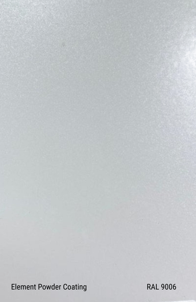 PE TGIC METALİK RAL 9006 PARLAK