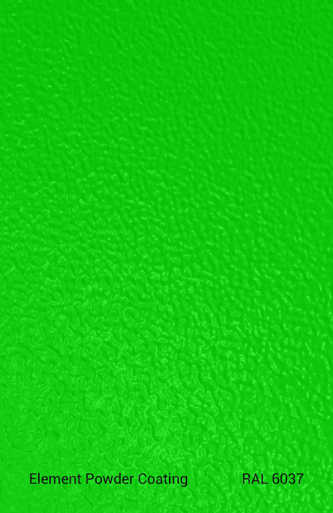 PE TGIC RAL 6037 PÜTÜRLÜ