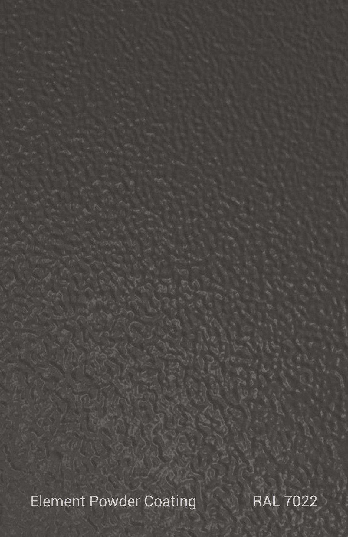 PE TGIC RAL 7022 PÜTÜRLÜ