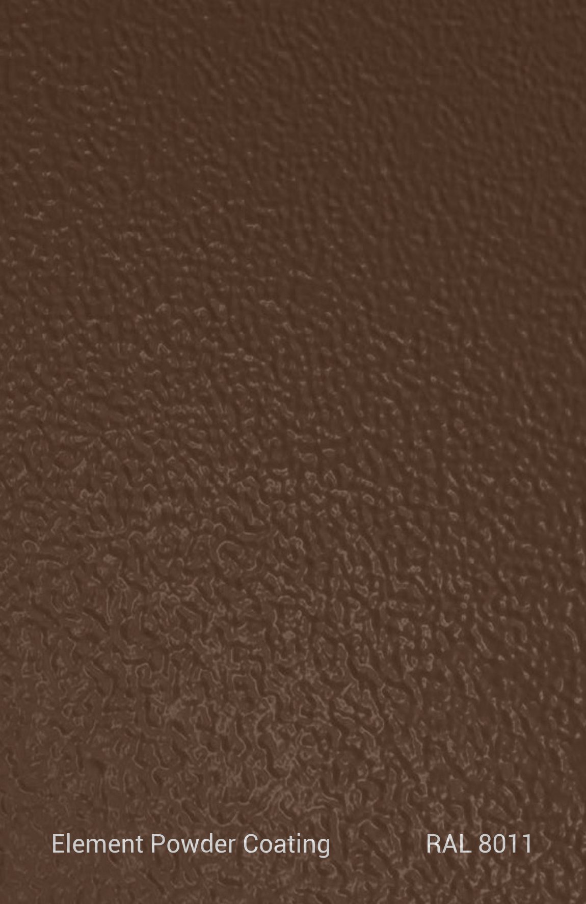 PE TGIC RAL 8011 PÜTÜRLÜ