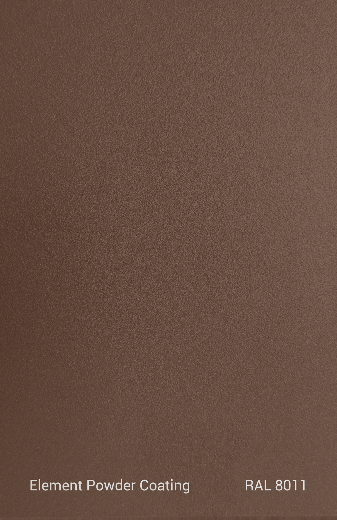 PE TGIC RAL 8011 TEXTURE