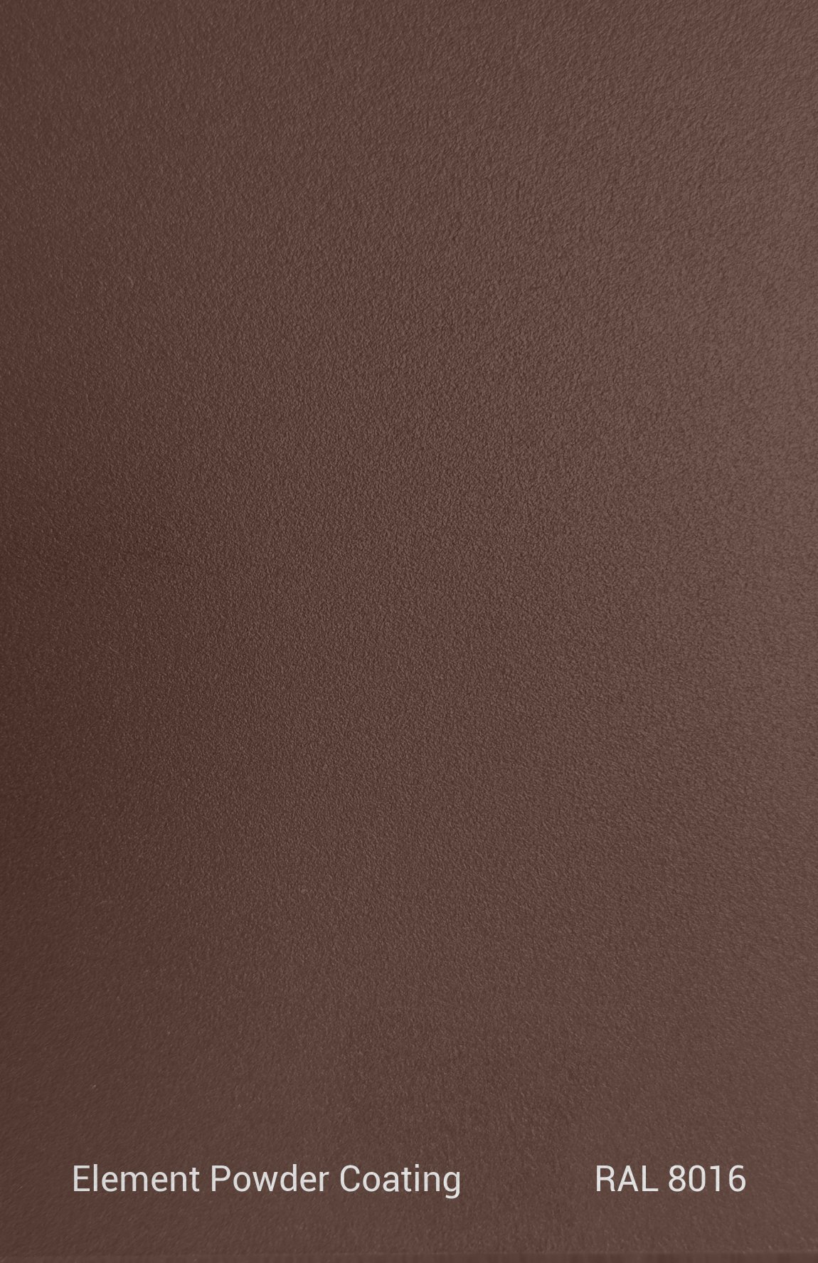 PE TGIC RAL 8016 TEXTURE