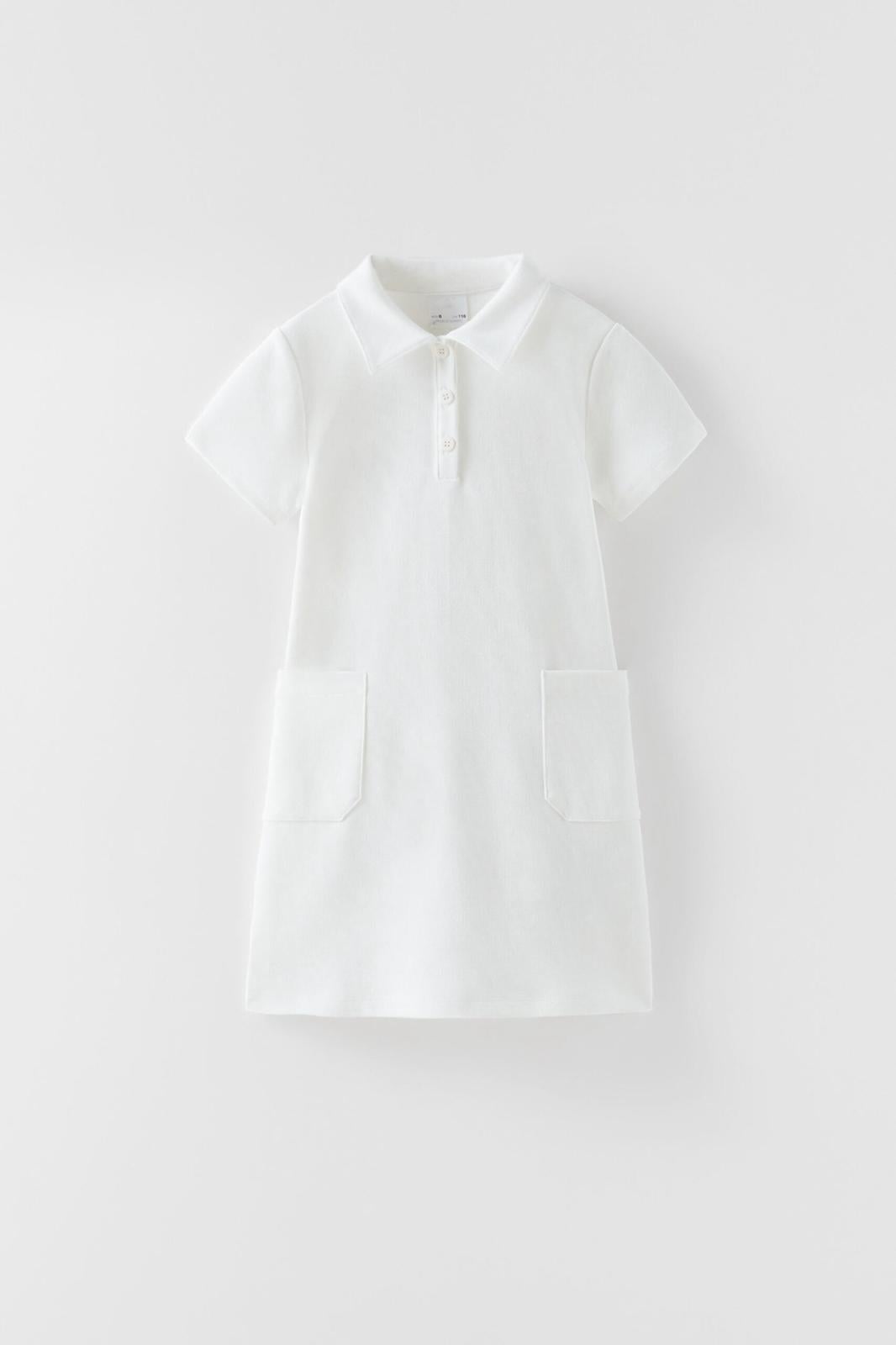 Polo Yaka Mini Elbise