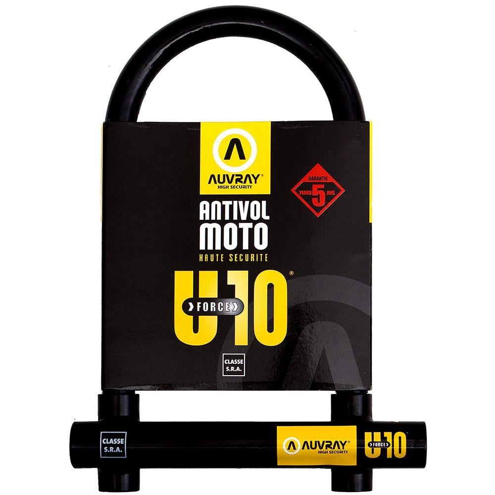Auvray U-10 120X230 SRA Sertifikalı  Motosiklet Kilidi U Tipi