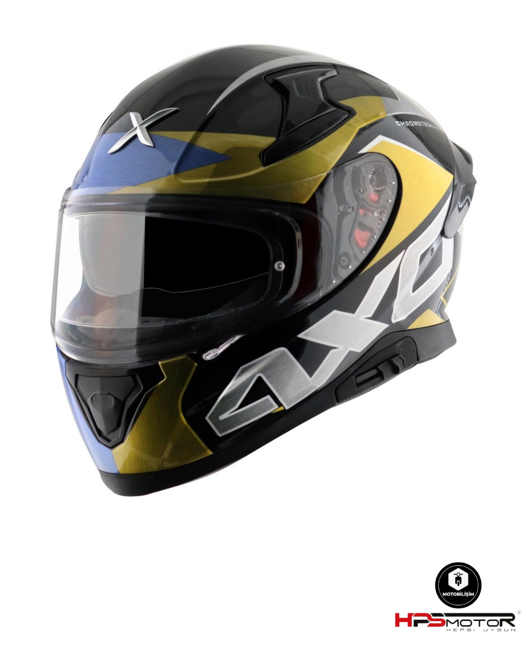 Axor Apex Chrometech Kask Mavi-Siyah