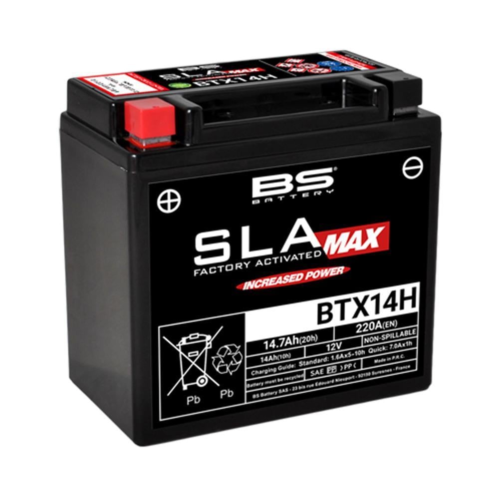 BS BATTERY BTX14H (SLA MAX) Motosiklet Aküsü SLA MAX Tipi