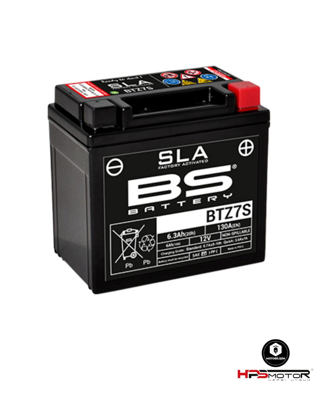 Bs Battery BTZ7S Sla Akü