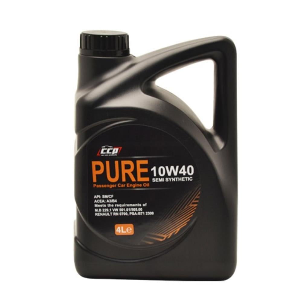 CCP PURE 10W40 SEMI SYNHETIC 4 LT