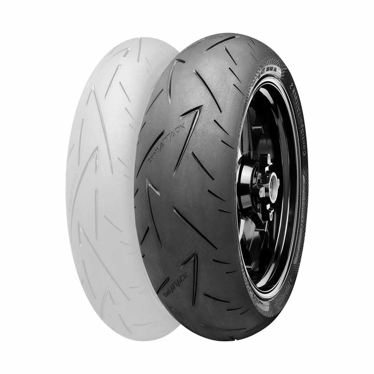 CONTINENTAL 190/55ZR17 M/C (75W) TL ContiSportAttack 2