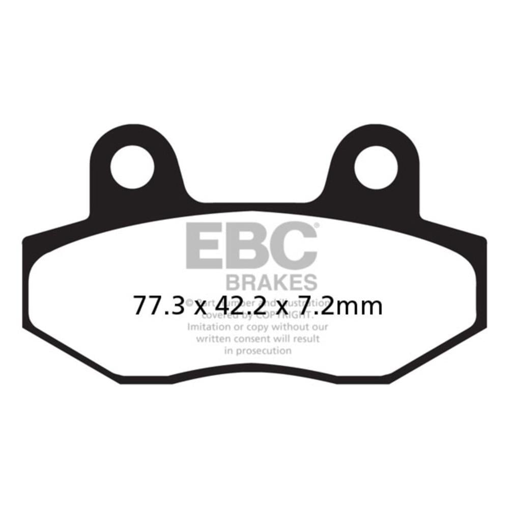 EBC FA086HH HYOSUNG COMET250/ GT650 ÖN ARKA SINTER FREN BALATASI