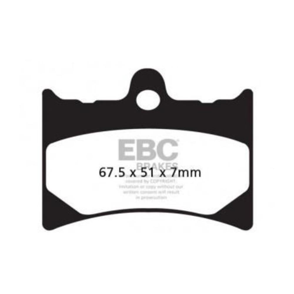 EBC FA126 APRILIA , BENELLI , GILERA , KTM ÖN ARKA ORGANİK FREN BALATASI