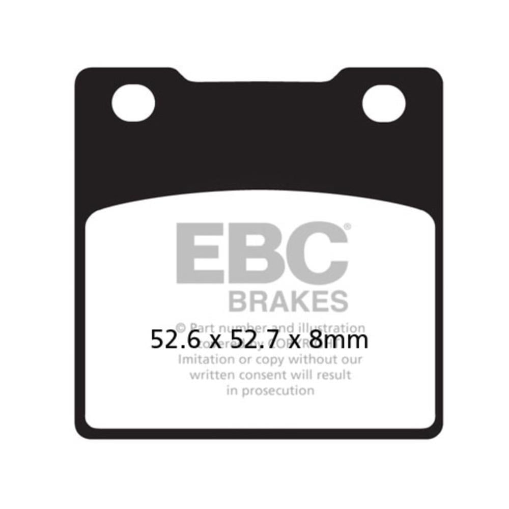 EBC FA161HH KAWASAKI ZZR1100 , ZX-12R SINTER ARKA FREN BALATASI