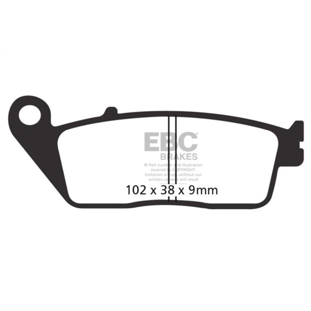 EBC FA226HH HONDA CBR 600F 11-13 , CBF1000 06-15 , TRIUMPH TIGER 800 11-20 SINTER Ö