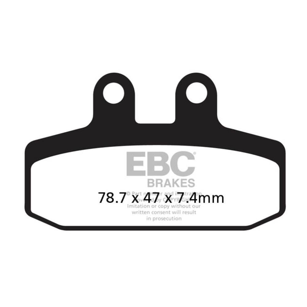EBC FA256HH MOTO GUZZI V7, V85TT SINTER ARKA FREN BALATASI