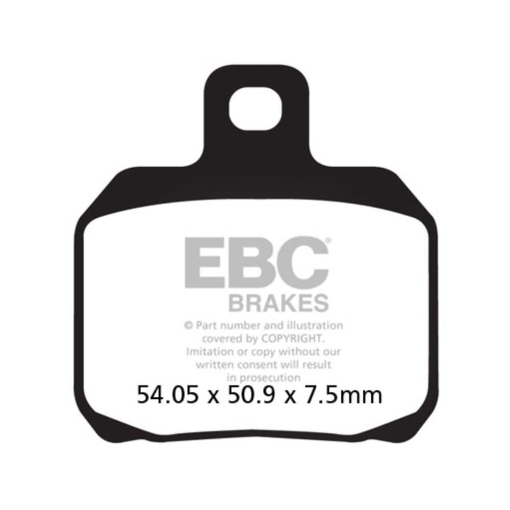 EBC FA266HH DUCATI 749,848, MONSTER ARKA FREN BALATASI