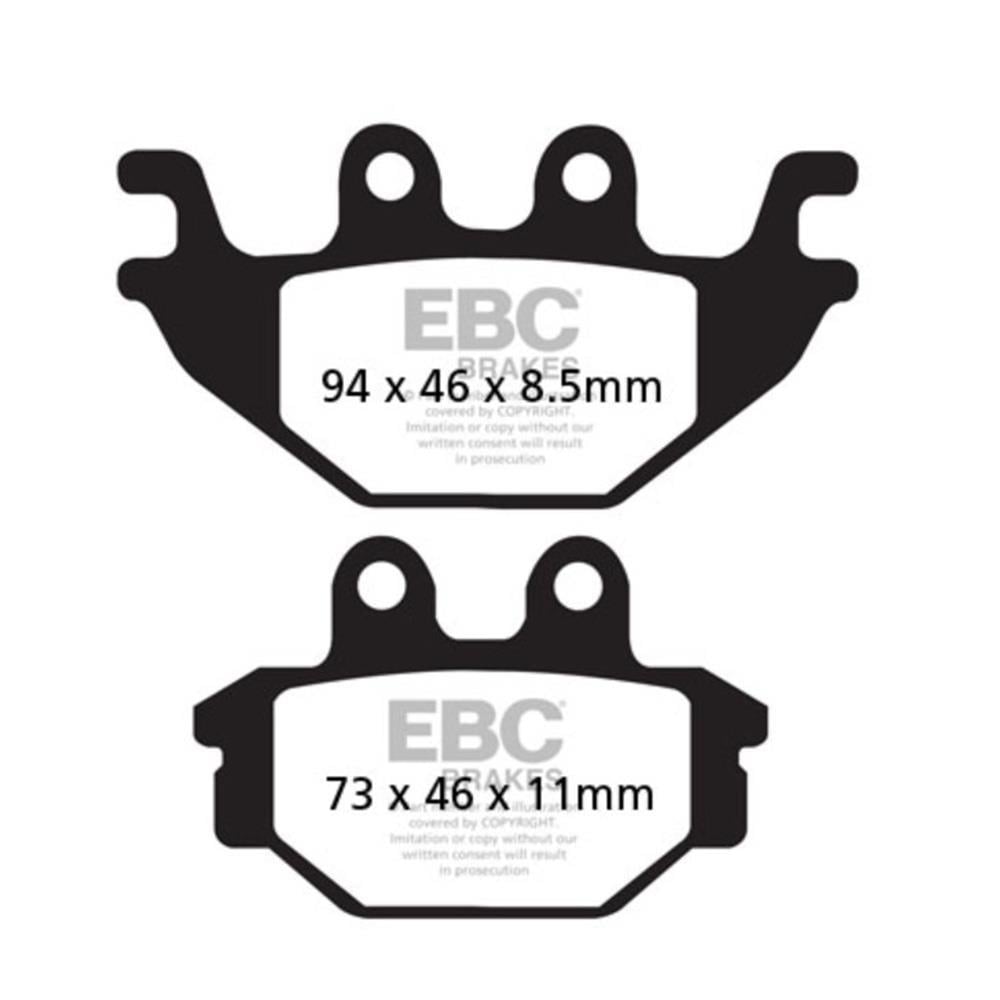 EBC FA377 YAMAHA MT125 / R125 14-21 ARKA FREN BALATASI