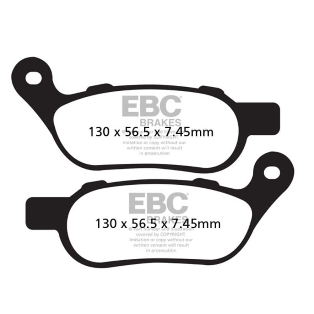 EBC FA458HH HD FLSTFB Fat Boy, FLSTN Softail ,FXDB Street Bob 08-17 SİNTER ÖN FREN