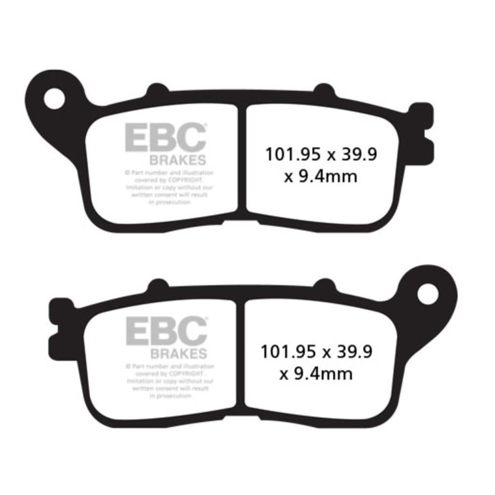 EBC FA636HH HONDA VFR1200X CROSSTOURER 12-18 ARKA SINTER FREN BALATASI