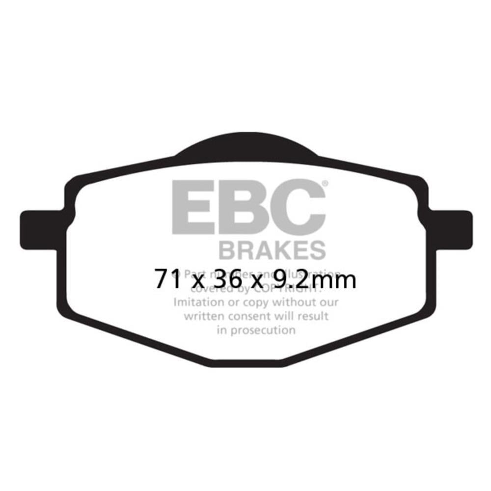 EBC SFA101HH YAMAHA XT600/660 TENERE 87-98 , YBR125 05-06 ,CF MOTO 11-12 FREN BALATA