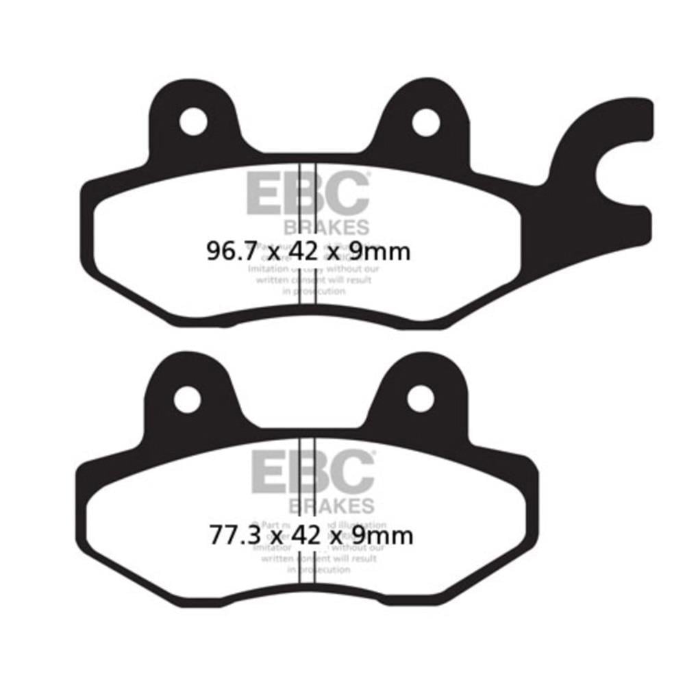 EBC SFA197HH SUZUKI AN400 BURGMAN 07-22 , BAJAJ ÖN SINTER FREN BALATASI