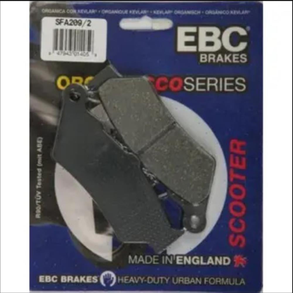 EBC SFA209/2 ORGANİK SCOOTER FREN BALATASI