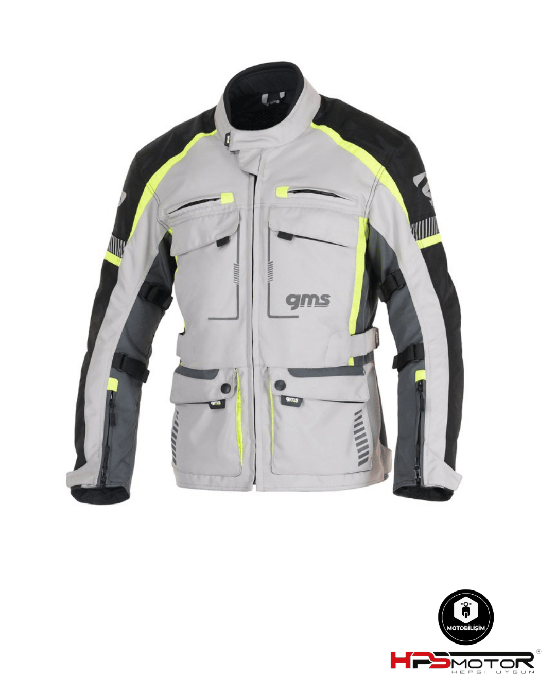 GMS EVEREST 3in1 TOUR Jacket - ANTHRACIT YELLOW