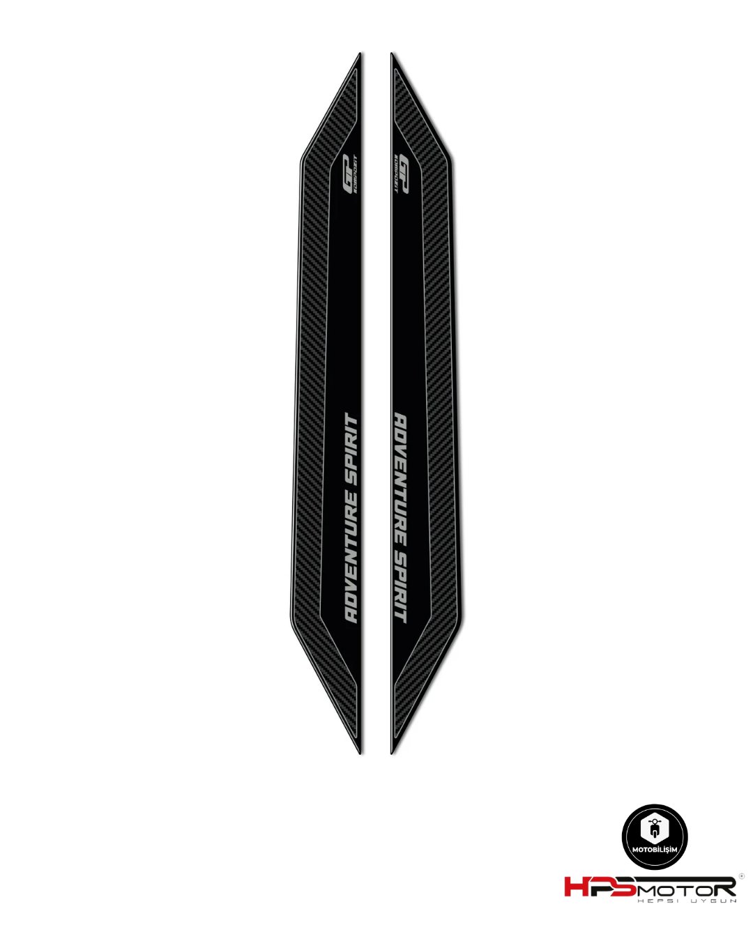 GP Kompozit Honda ADV 350 2023-2025 Uyumlu Sele Altı Yan Pad Karbon