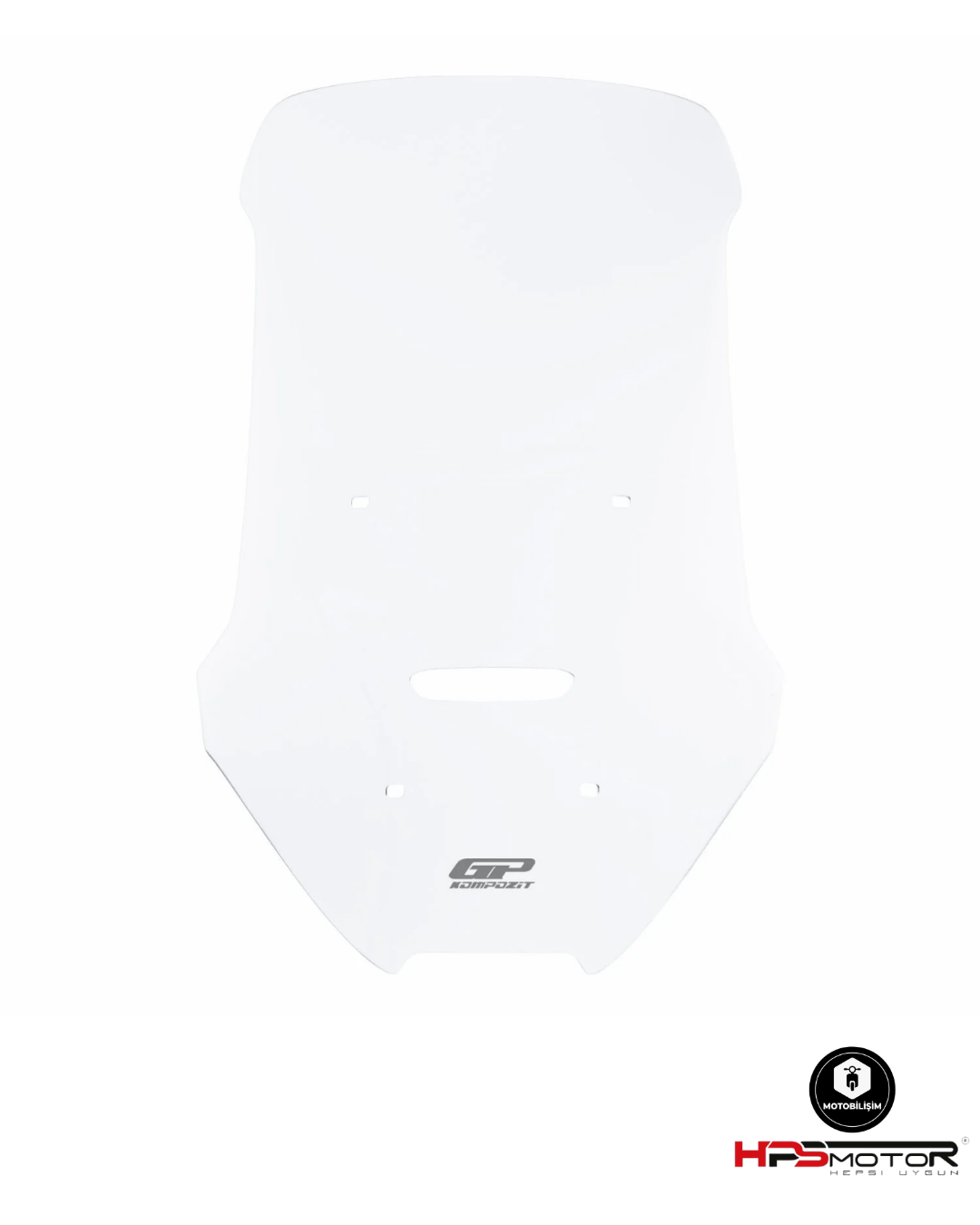 GP Kompozit Honda ADV 350 2023-2025 Uyumlu Ön Cam Şeffaf