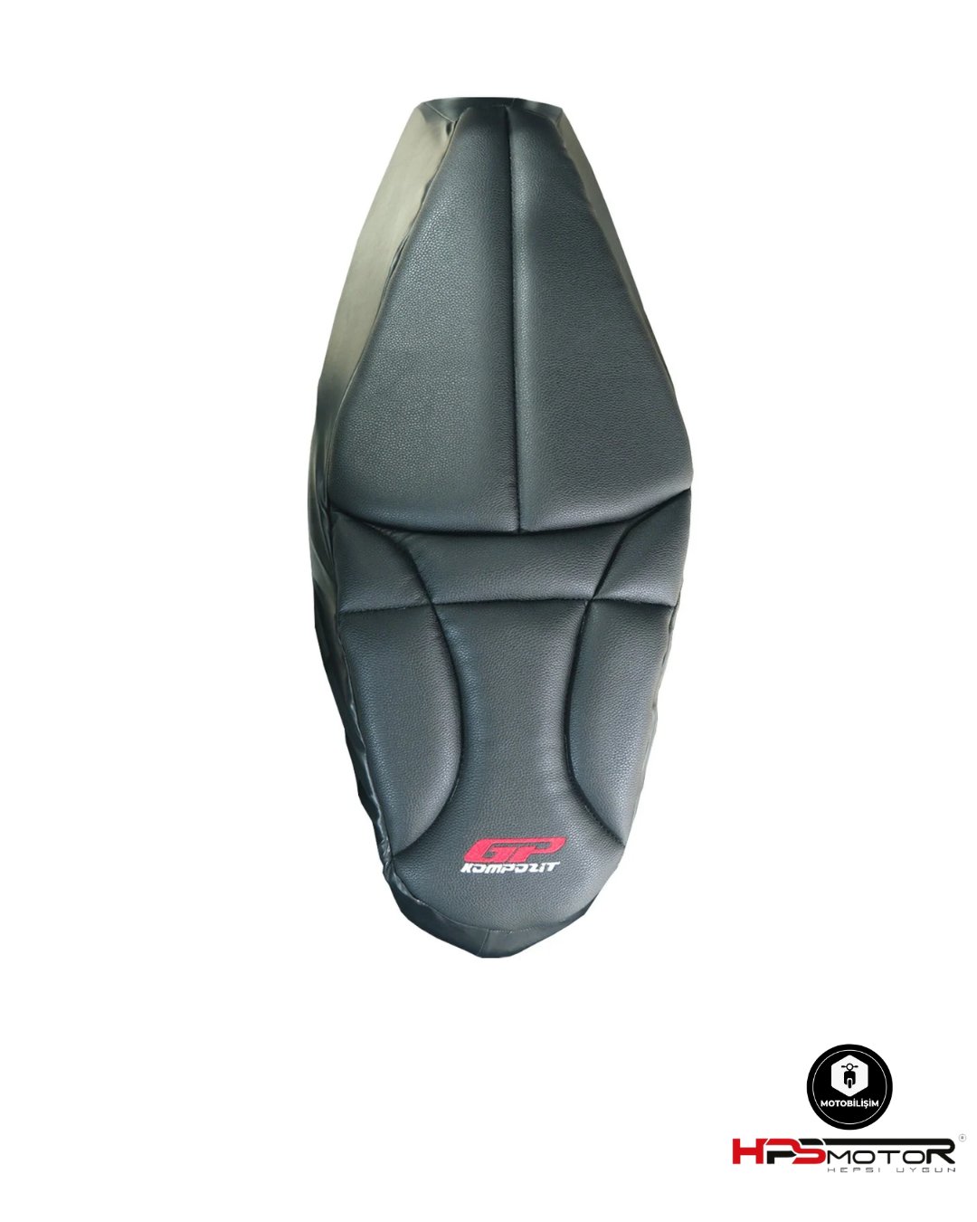 GP Kompozit Honda PCX 125 / 150 2014-2024 Uyumlu Motosiklet Konfor Sele Kılıfı Siyah