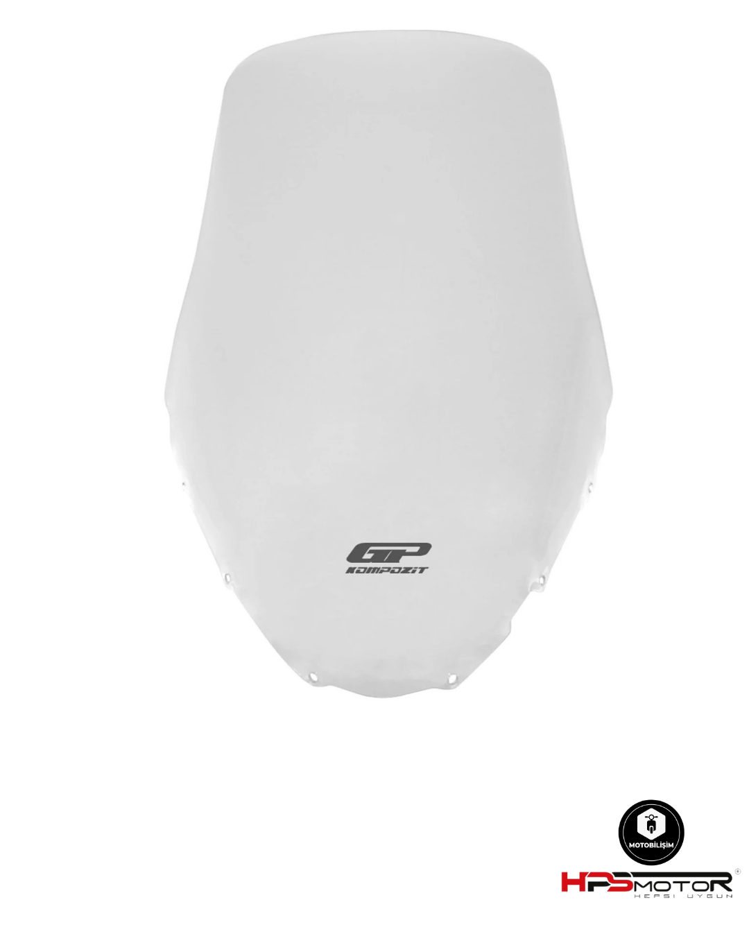 GP Kompozit Suzuki Burgman 400 1999-2006 Uyumlu Ön Cam Şeffaf