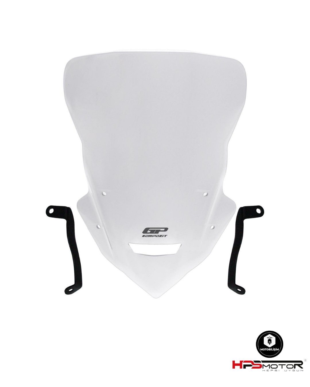 GP Kompozit Yamaha MT-25 2020-2024 Uyumlu Tur Camı Şeffaf