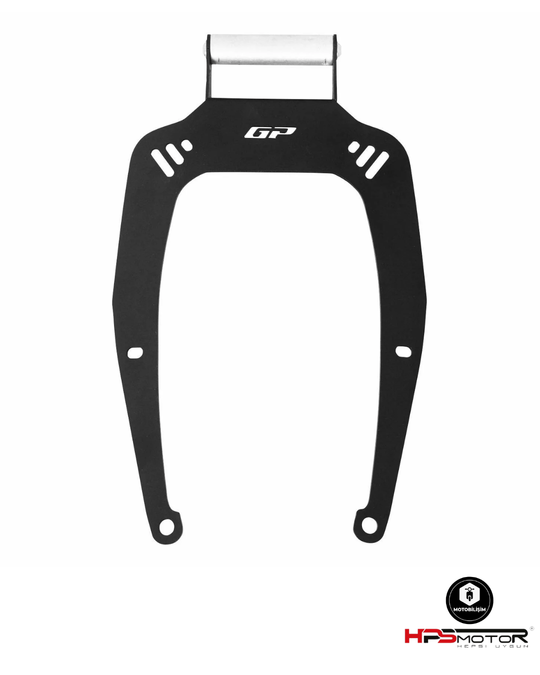GP Kompozit Yamaha NMAX 125 / 155 2021-2024 Uyumlu Telefon / Navigasyon Tutucu Siyah