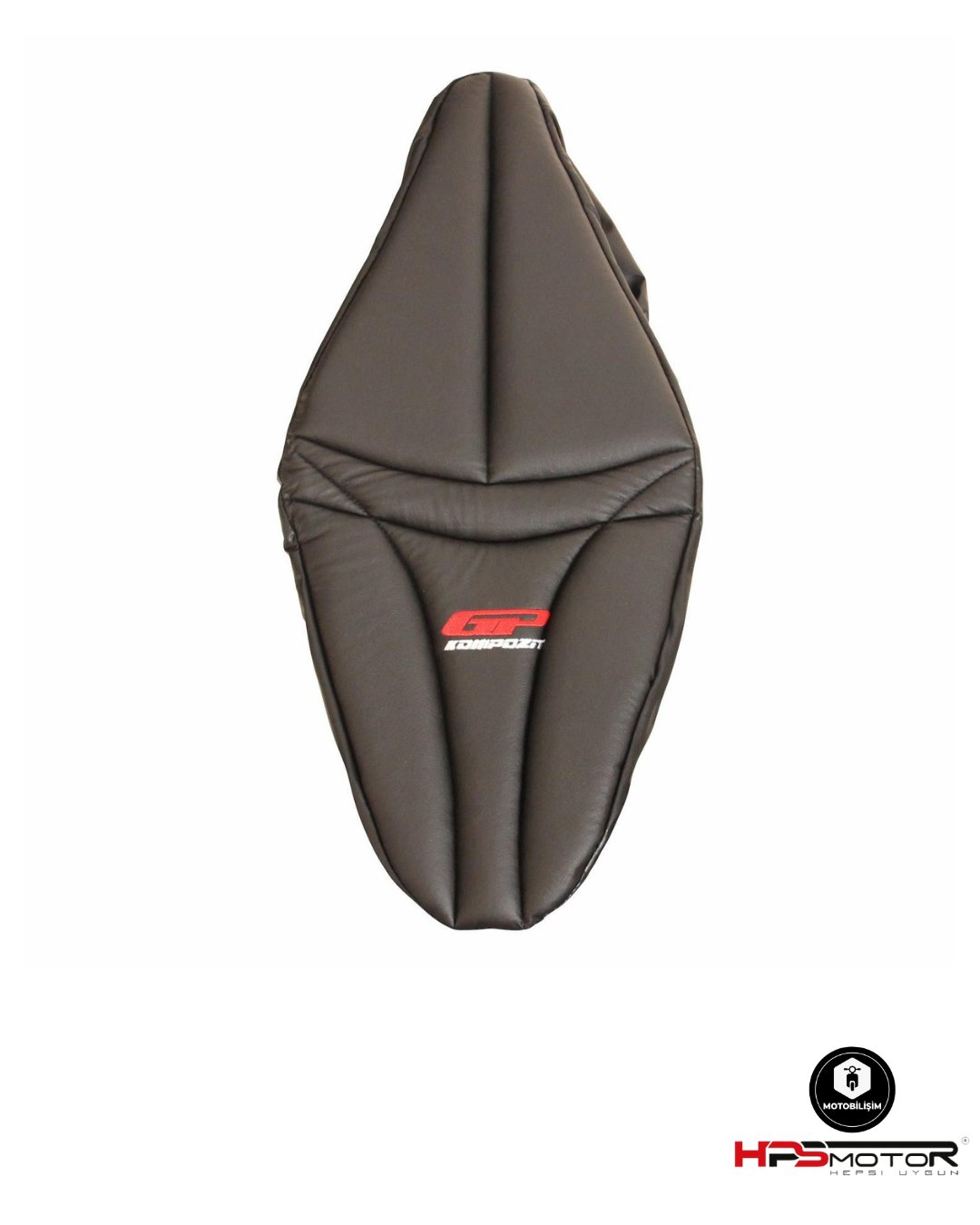 GP Kompozit Yamaha NMAX 125 / 155 2021-2024 Uyumlu Motosiklet Konfor Sele Kılıfı Siyah