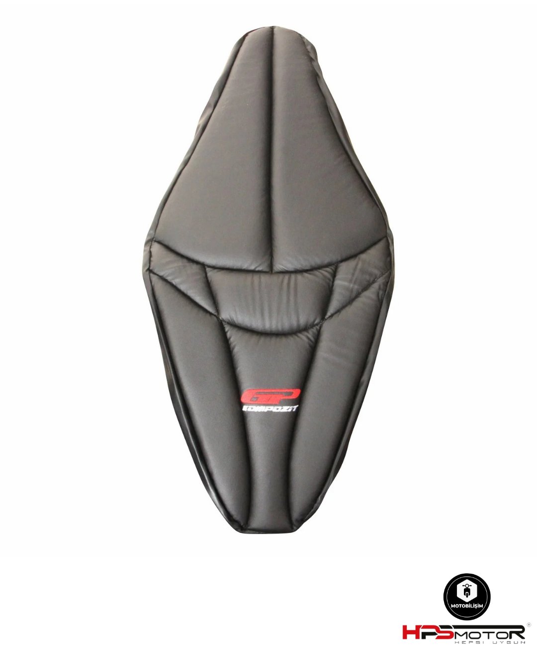 GP Kompozit Yamaha XMAX 250-400 2018-2024 Uyumlu Motosiklet Konfor Sele Kılıfı Siyah