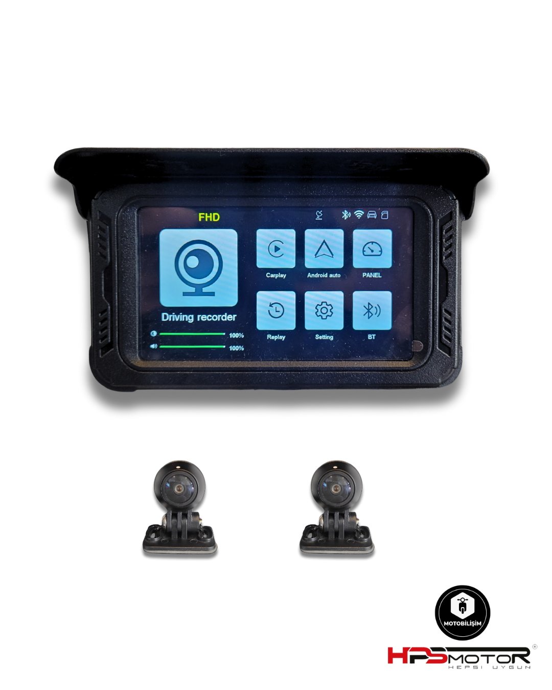 Hps Motor 5'' Pro Kameralı Carplay