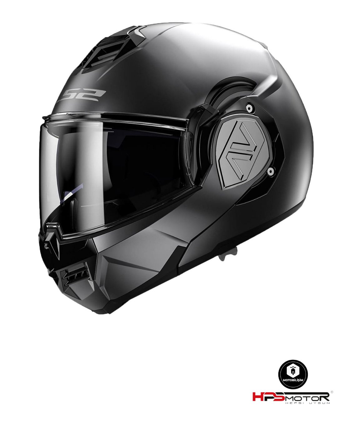 LS2 Advant Mat Titanyum Çene Açılır Kask