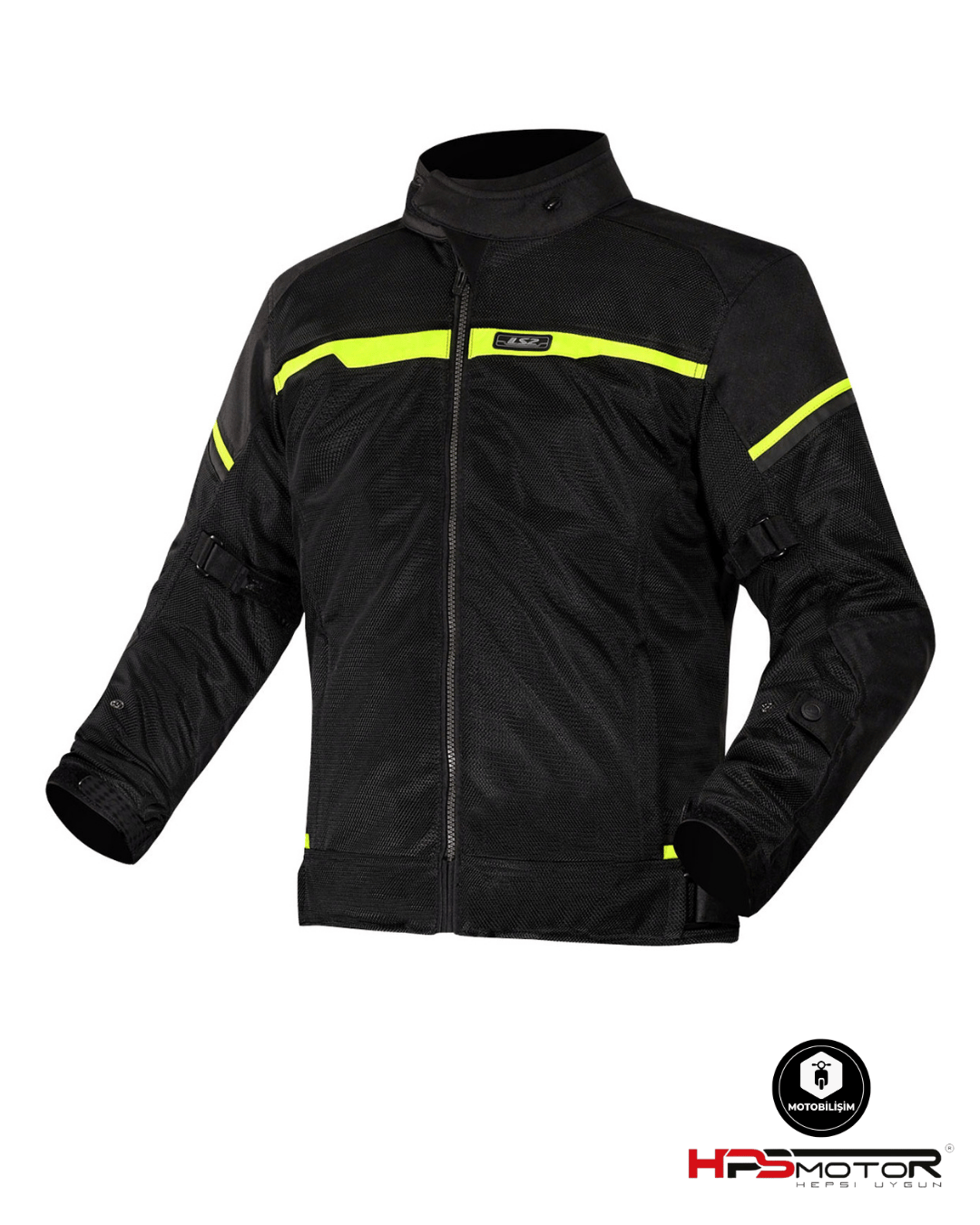 LS2 Riva Mont Siyah-Neon Sarı