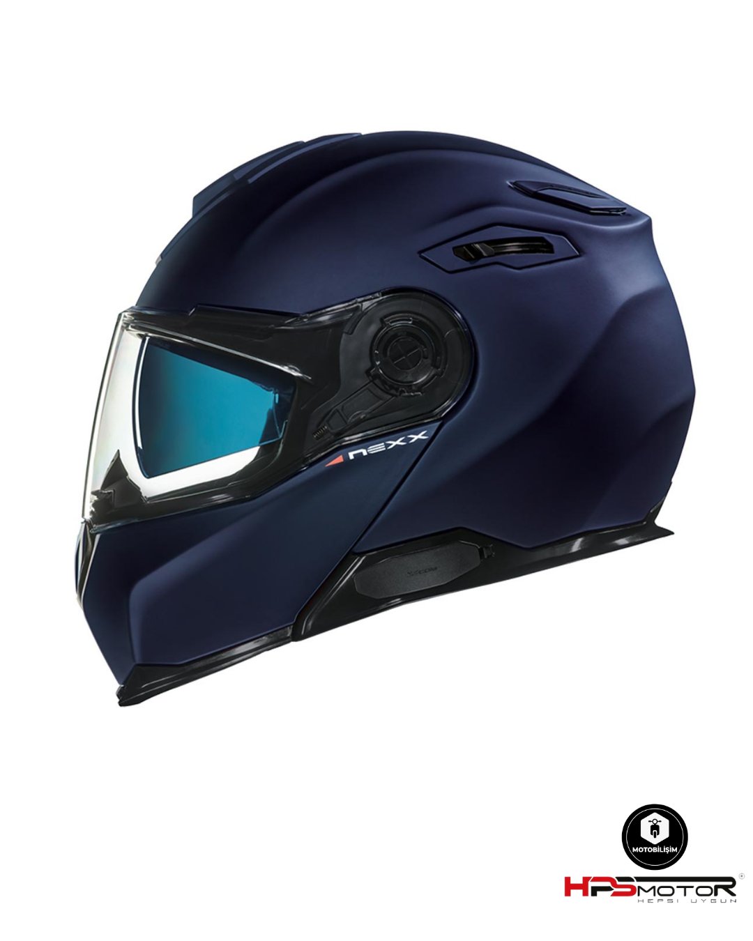 Nexx X.Vilitur Çene Açılır Kask Mat Mavi