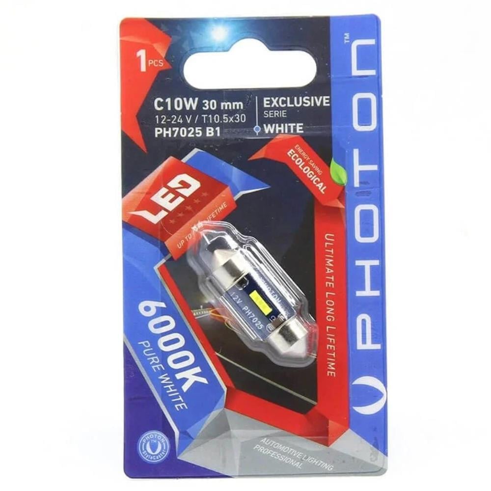 Photon C10W 12V 31MM EXCLUSIVE (TEKLİ BLİSTER) PH7025 B1