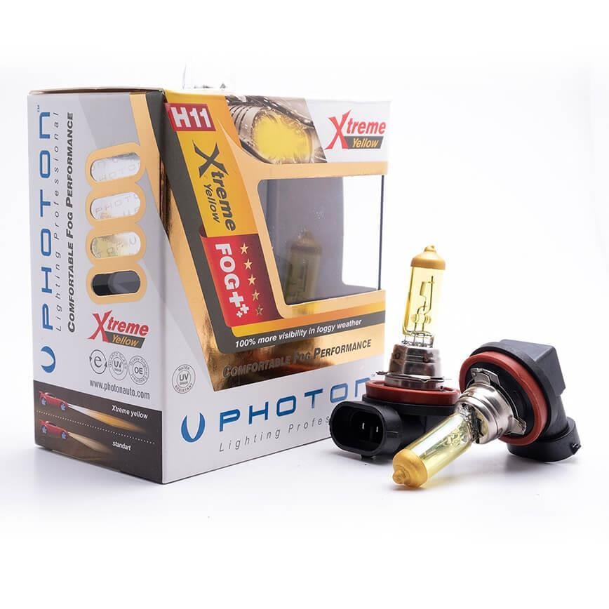 PHOTON H11 12V 55W XTREME YELLOW  SET (SARI IŞIK) PH5511 XY