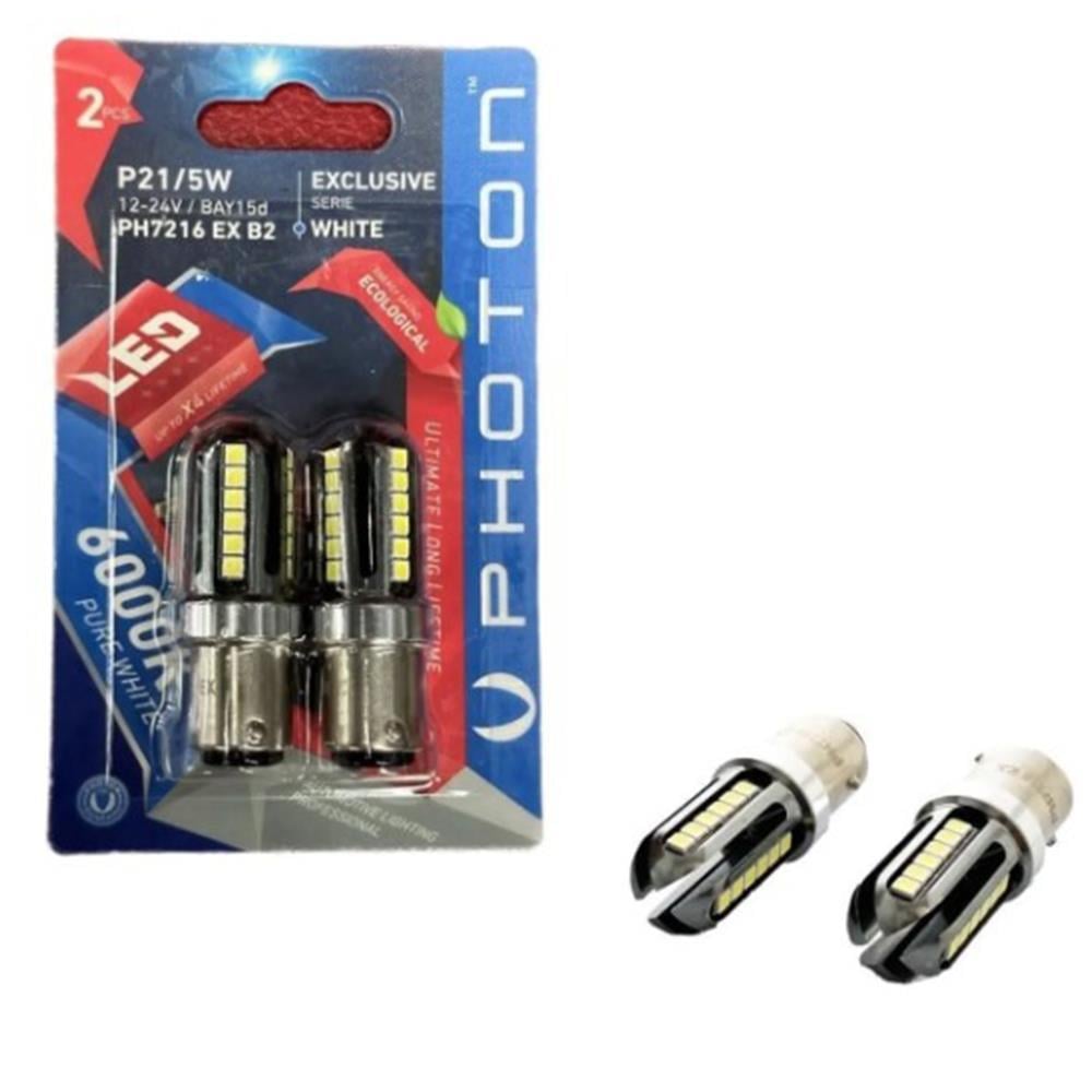 Photon P21/5W 12V EXCLUSIVE CANBUS LED (2'Lİ BLİSTER) PH7216 EX B2