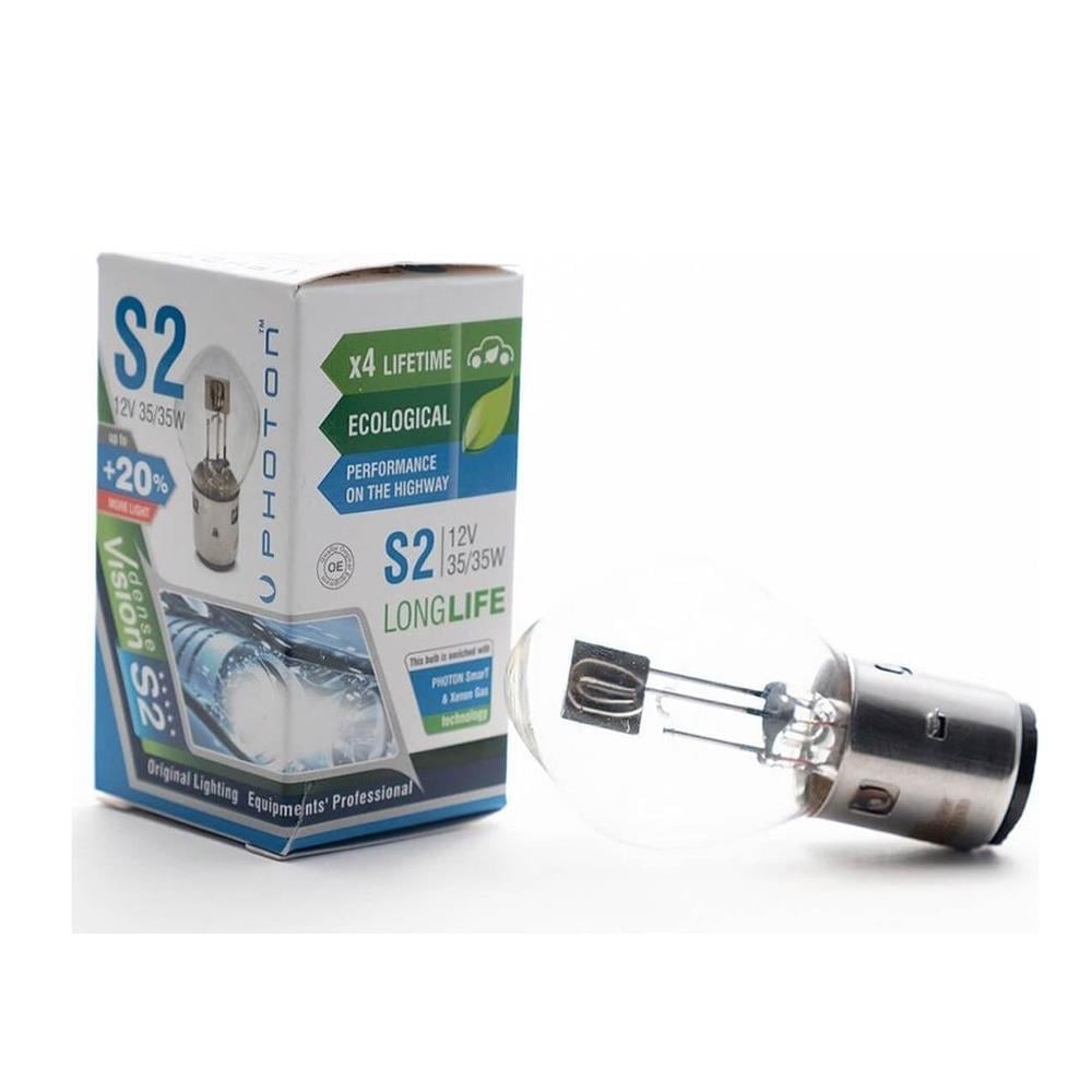 PHOTON S2 12V 35W BOSCH TİPİ MOPED FAR AMPUL PH5502