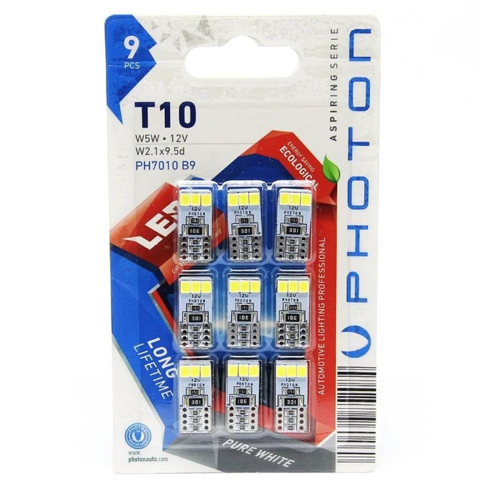 Photon T10 W5W 12V ASPIRING SERIE (9LU BLİSTER) PH7010 B9