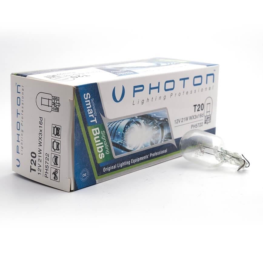 PHOTON T20 21W 12V TEK DEVRE DİPSİZ STOP AMPÜLÜ PH5722