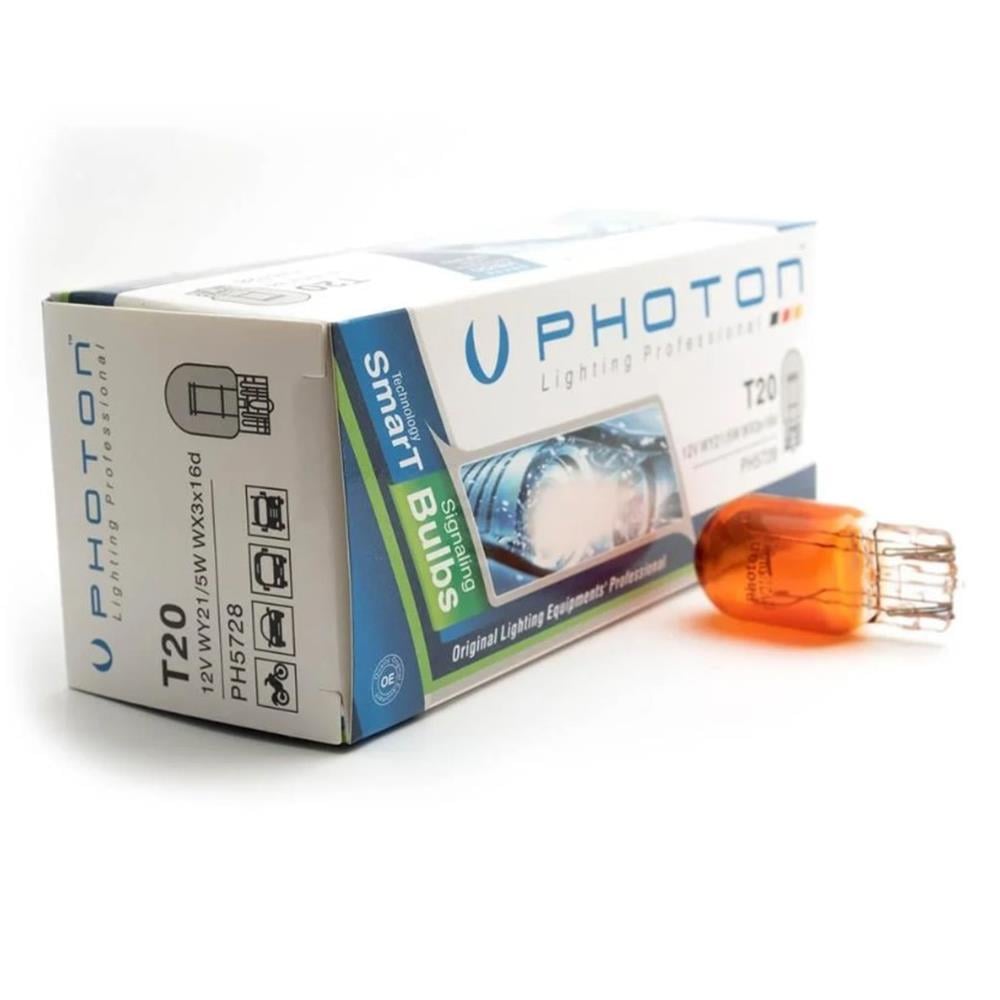 Photon T20 WY21/5W 12V AMBER Ampül 1 kutu (10 adet) PH5728