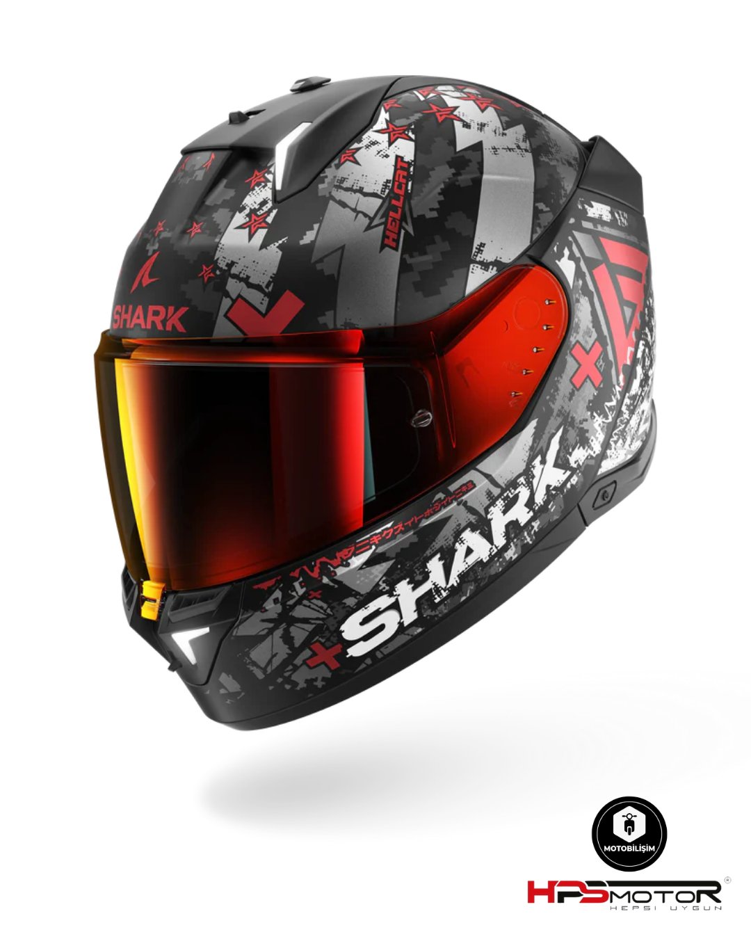 Shark İ3 Hellcat Kapalı Kask Kur